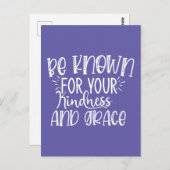 あなたの優しさと恵みのために知られている ポストカード (正面/裏面)