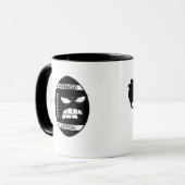 あなたの兄弟のための漫画のサッカーマグ マグカップ (正面左)