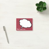 あなたの先生からのフレンドリーなメモ!  個人化して下さい ポストイット (オフィス)