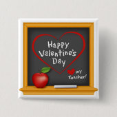 あなたの先生ハッピーバレンタインデーを! 缶バッジ (正面)