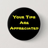 あなたの先端は認められます 缶バッジ (正面)