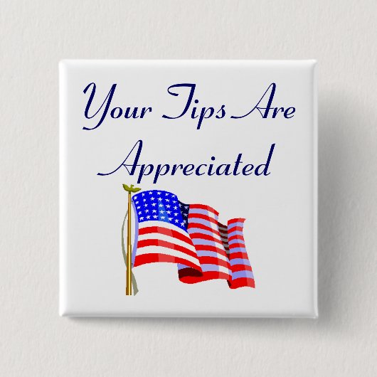 あなたの先端は認められます 缶バッジ (正面)