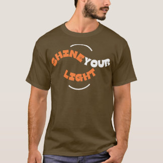 あなたの光を人々の前に輝かせなさいマタイ516聖書 Tシャツ