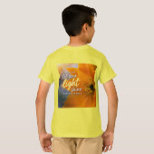 あなたの光を輝かせましょう! Tシャツ (裏面フル)