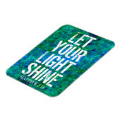 あなたの光を輝かせるポスター マグネット (左側)