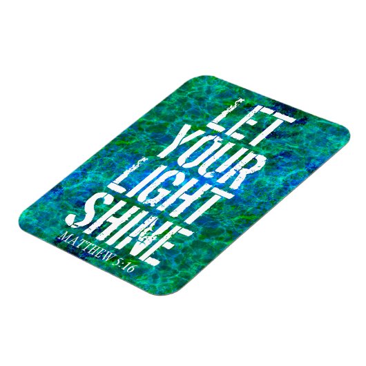 あなたの光を輝かせるポスター マグネット (左側)