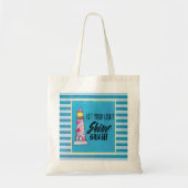 あなたの光を輝かせ明るいライトハウスタイポグラフィ トートバッグ (正面)