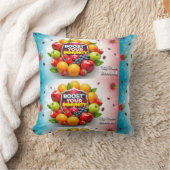 あなたの免疫を高めるために必要なトップフルーツ！ クッション (ブランケット)