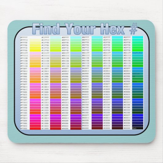 あなたの六角形の数マウスパッドを見つけて下さい マウスパッド (正面)