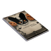 あなたの内なるポーをヴィンテージのハロウィンで解き放つ ノートブック (右側)