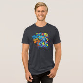 あなたの内なる反逆心を解き放て -  トライブレンドＴシャツ (正面全面)