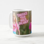あなたの内なる夢を抱き締める コーヒーマグカップ (正面左)