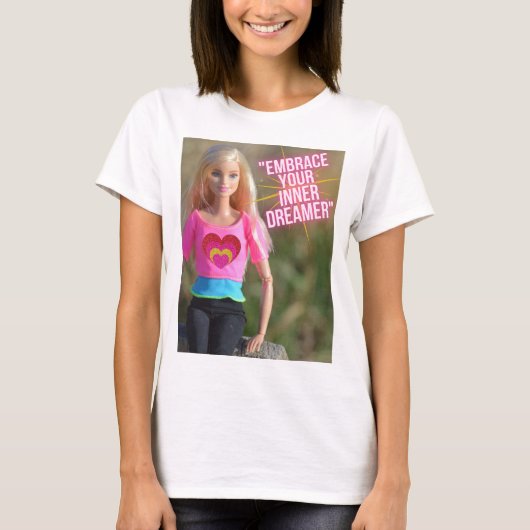 あなたの内なる夢を抱き込む Tシャツ (正面)