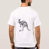あなたの内なる強さを解き放つ – Regal Wallaroo Tシャツ (裏面)