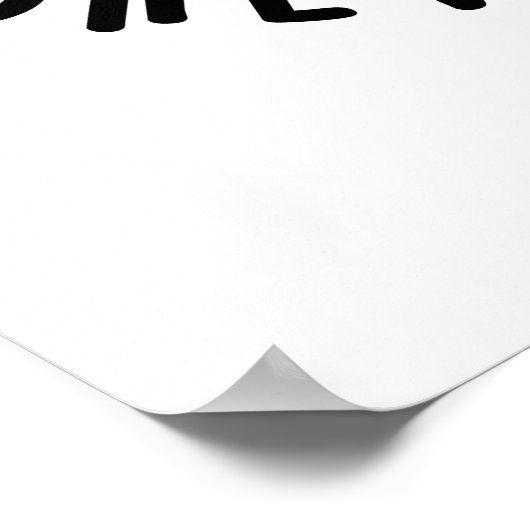 あなたの内側の醸造所にコーヒーパおもしろいンを輝かせなさい ポスター (角)