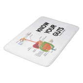 あなたの内臓の消化系のギークのユーモアを知って下さい バスマット (アングル)