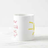 あなたの内部の子供は出て来、遊ぶことができますか。 コーヒーマグカップ (中央)