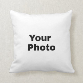 あなたの写真および名前の枕 クッション