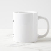 あなたの写真でパーソナライズ  ジャンボコーヒーマグカップ (右)