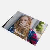 あなたの写真とカスタマイズ ドアマット (アングル)