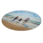 あなたの写真とカスタム文字の切断ボード カッティングボード (角)