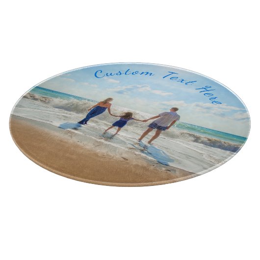 あなたの写真とカスタム文字の切断ボード カッティングボード (角)