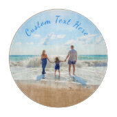 あなたの写真とカスタム文字の切断ボード カッティングボード (正面)