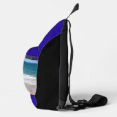 あなたの写真とカスタム文字スパーソナライズされたリングバッグ スリングバッグ (右)