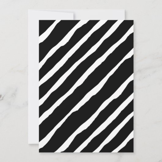 あなたの写真とパーティーハットおもしろい30th誕生日 招待状 (裏面)