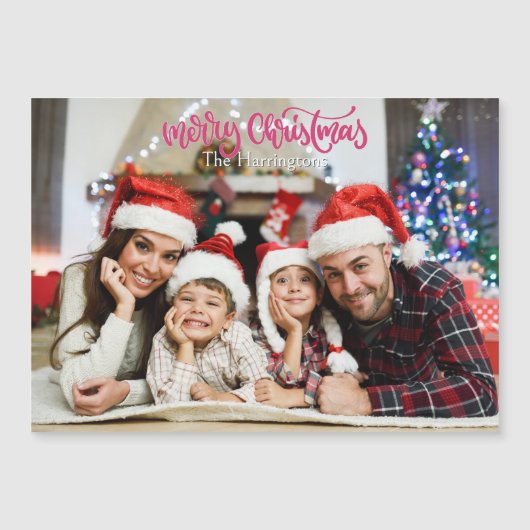 あなたの写真と名前のクリスマス (正面)