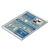 あなたの写真と名前カスタムの部屋のノート ノートブック (左側)