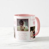 あなたの写真と名前MOM最高のマグ マグカップ (正面右)