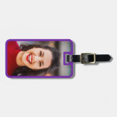 あなたの写真と情報ラゲージトラベルラベル ラゲッジタグ (正面横)