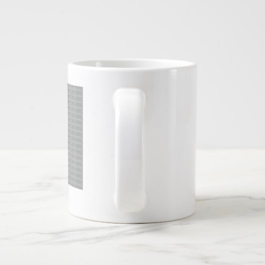 あなたの写真と文字はこちらカスタムジャンボマグ ジャンボコーヒーマグカップ (裏面)