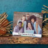 あなたの写真と文字カスタムのプラーク フォトプラーク (側面)