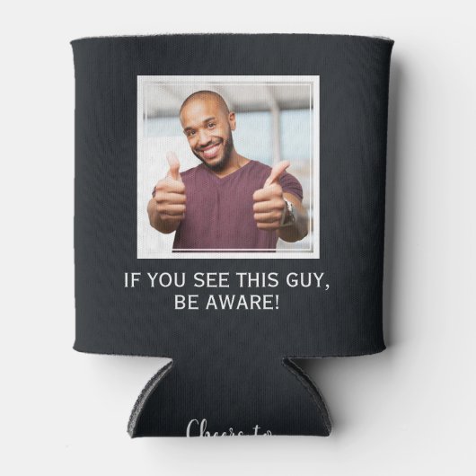 あなたの写真と文字カスタムはクーラー 缶クーラー (正面)