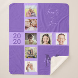 あなたの写真と文字カスタム毛布 シェルパブランケット