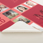 あなたの写真と文字カスタム毛布 シェルパブランケット (3/4)