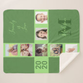 あなたの写真と文字カスタム毛布 シェルパブランケット (正面(横))