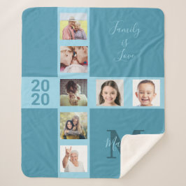あなたの写真と文字カスタム毛布 シェルパブランケット