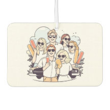 あなたの写真と文字カスタム車の空気新鮮な空気フレー