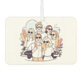 あなたの写真と文字カスタム車の空気新鮮な空気フレー カーエアーフレッシュナー