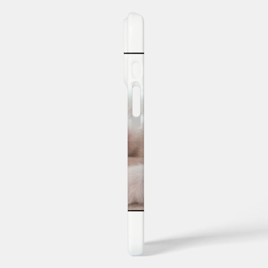 あなたの写真と文字シンプル手書きタイポグラフィ Case-Mate iPhoneケース (裏面 / 左)