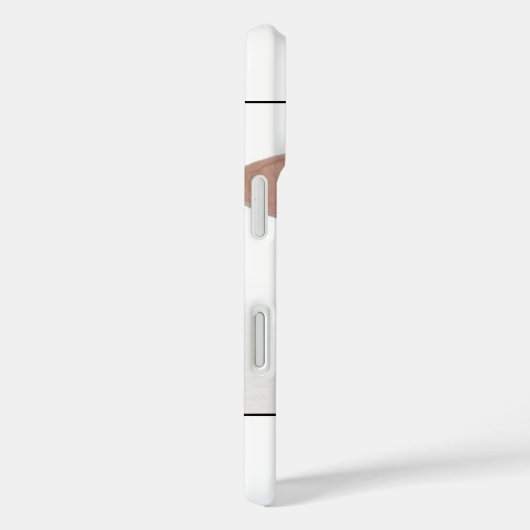 あなたの写真と文字シンプル手書きタイポグラフィ Case-Mate iPhoneケース (裏面 / 右)