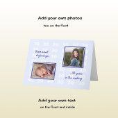 あなたの写真と文字 カード