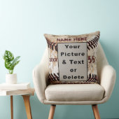 あなたの写真と野パーソナライズされた球装飾用クッション クッション (椅子)