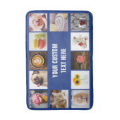 あなたの写真のカスタムなコラージュのテンプレートのバス・マット バスマット (正面縦)