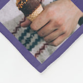 あなたの写真のカスタムなコラージュのテンプレートのフリースブランケット フリースブランケット (角)