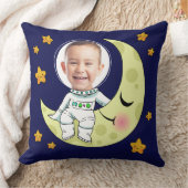 あなたの写真のカスタムな宇宙飛行士の装飾用クッション クッション (ブランケット)