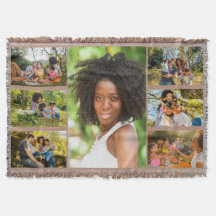あなたの写真のカスタムな投球毛布